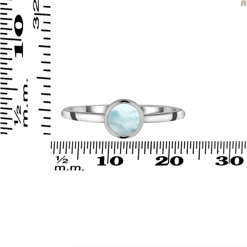 Close Out Larimar Ring LAR-CO-RDR-1737.