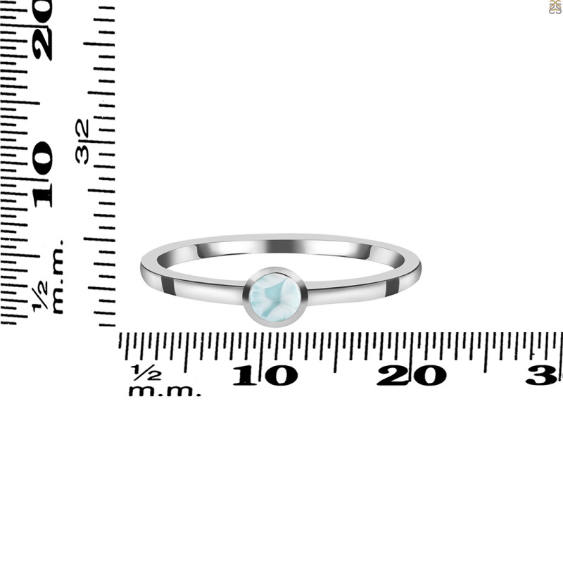 Close Out Larimar Ring LAR-CO-RDR-2466.
