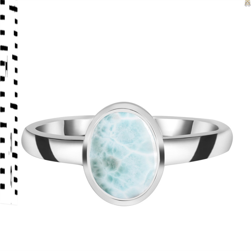 Close Out Larimar Ring LAR-CO-RDR-4007.