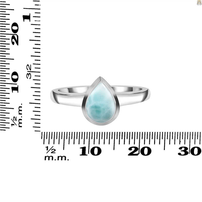 Close Out Larimar Ring LAR-CO-RDR-4011.