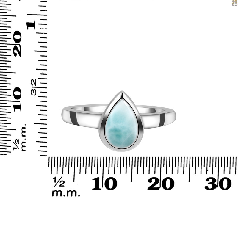 Close Out Larimar Ring LAR-CO-RDR-4012.