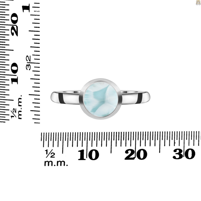 Close Out Larimar Ring LAR-CO-RDR-4015.