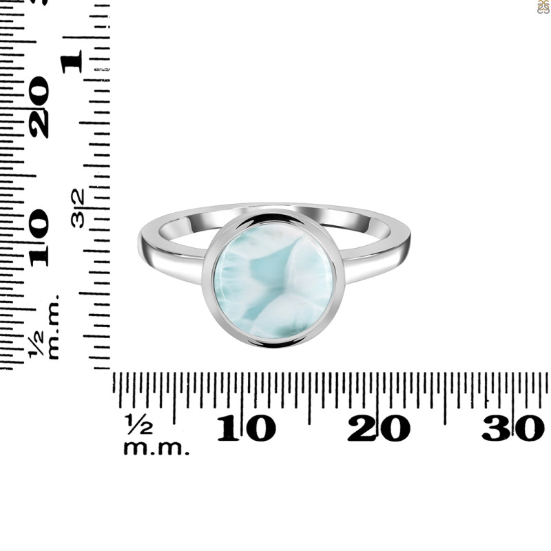 Close Out Larimar Ring LAR-CO-RDR-4017.