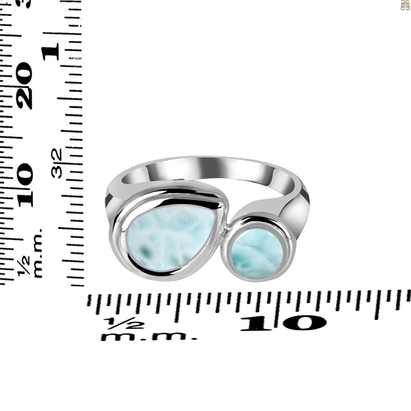 Close Out Larimar Ring LAR-CO-RDR-47.