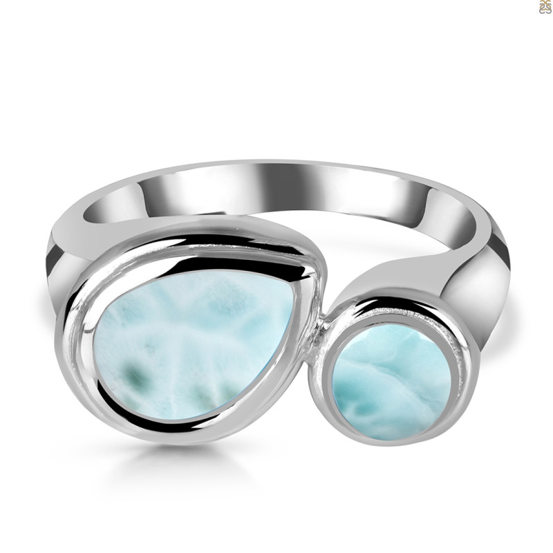 Close Out Larimar Ring LAR-CO-RDR-47.