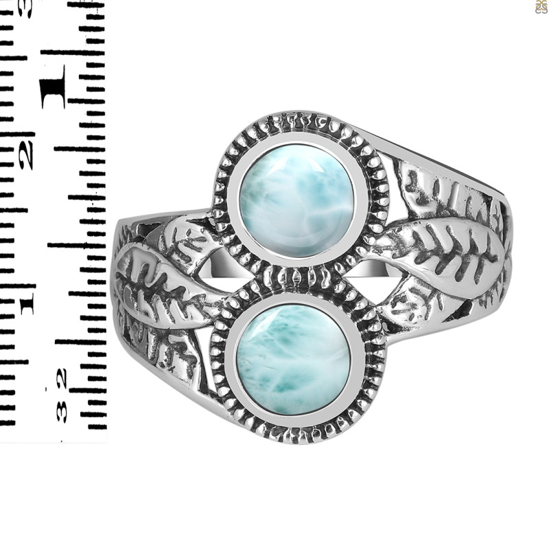 Close Out Larimar Ring LAR-CO-RDR-65.