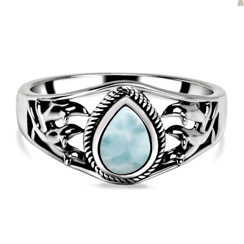 Close Out Larimar Ring LAR-CO-RDR-71.