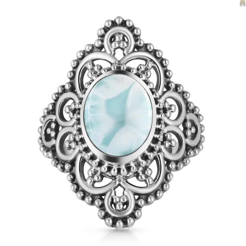 Close Out Larimar Ring LAR-CO-RDR-765.