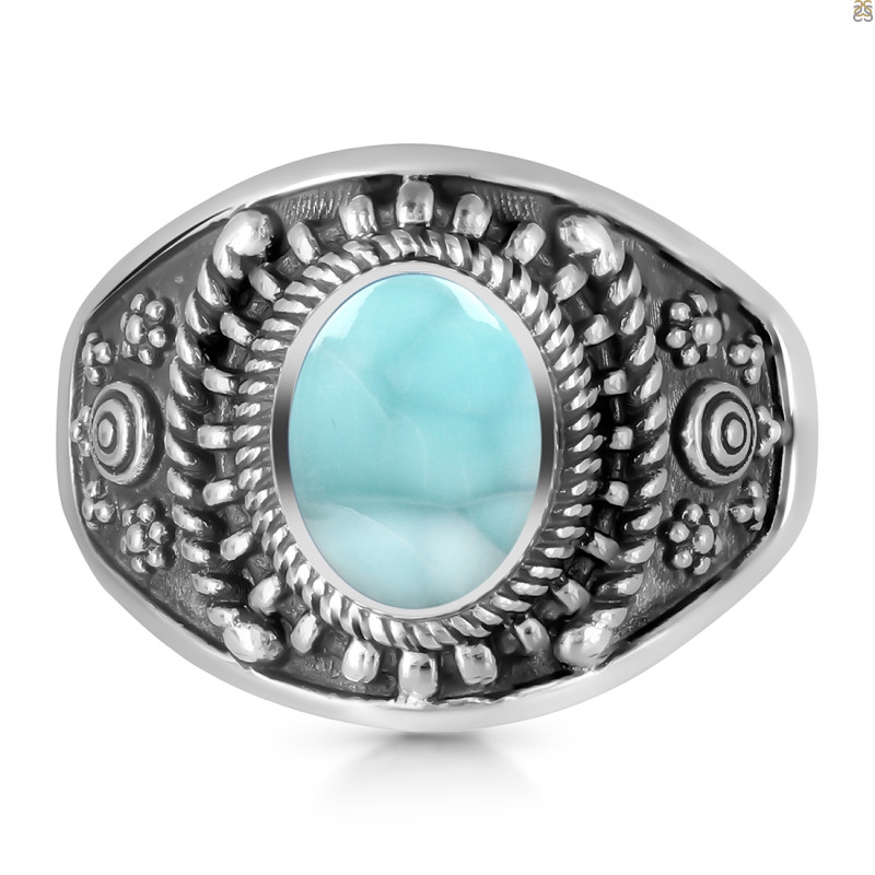 Close Out Larimar Ring LAR-CO-RDR-779.