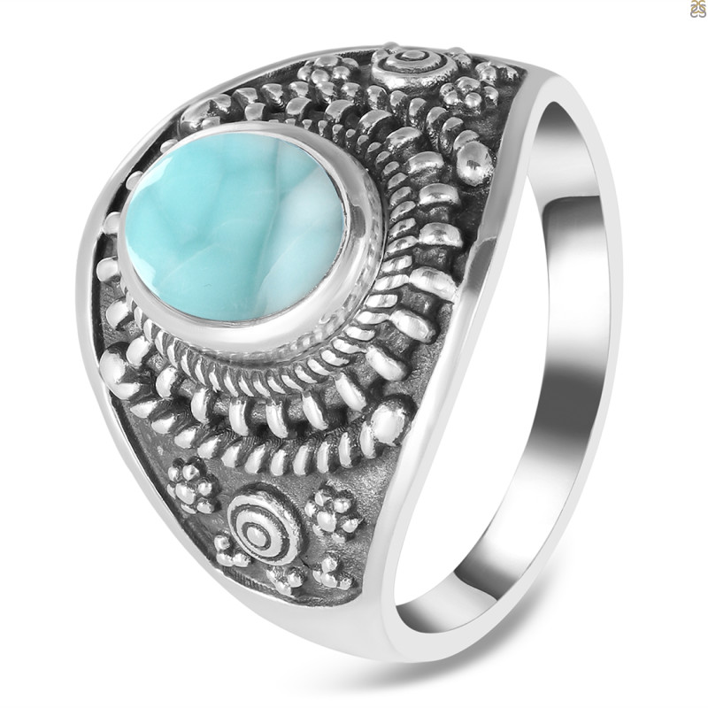 Close Out Larimar Ring