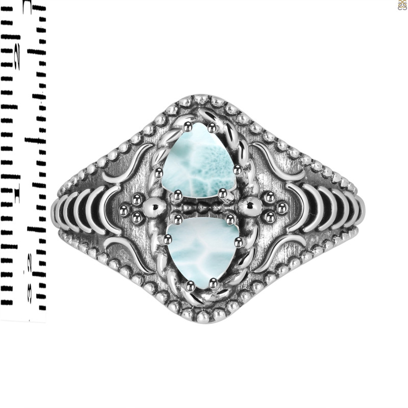 Close Out Larimar Ring LAR-CO-RDR-817.