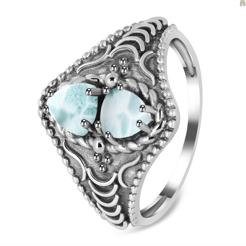 Close Out Larimar Ring