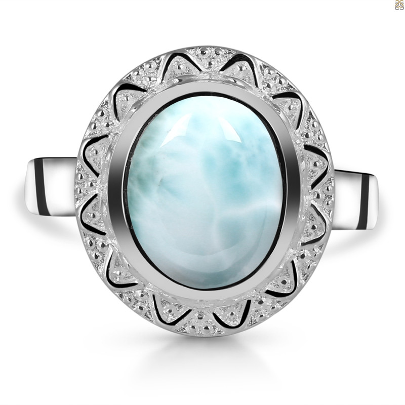 Close Out Larimar Ring LAR-CO-RDR-89.