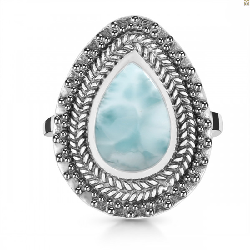Close Out Larimar Ring LAR-CO-RDR-912.