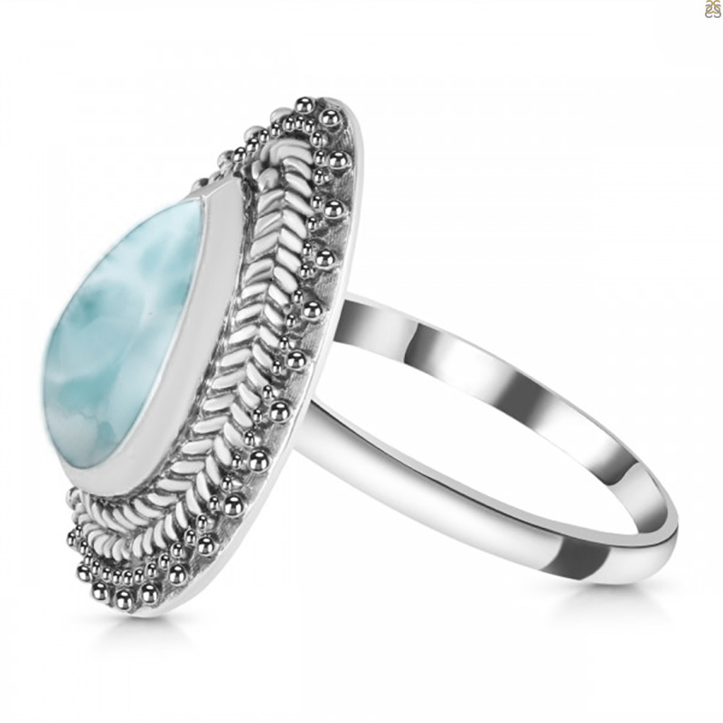Close Out Larimar Ring