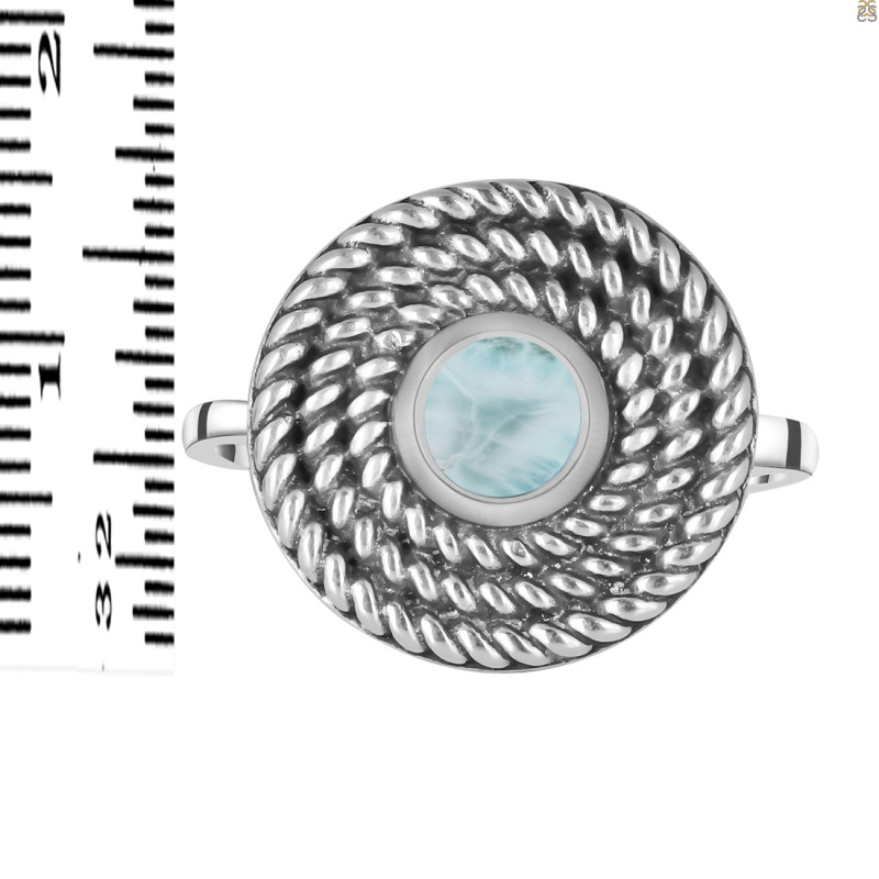 Close Out Larimar Ring LAR-CO-RDR-913.