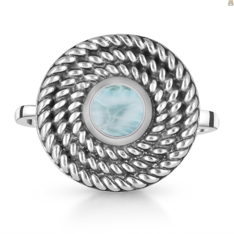 Close Out Larimar Ring LAR-CO-RDR-913.