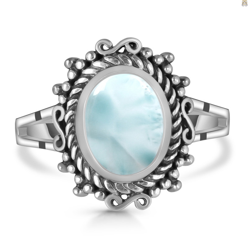 Close Out Larimar Ring LAR-CO-RDR-919.