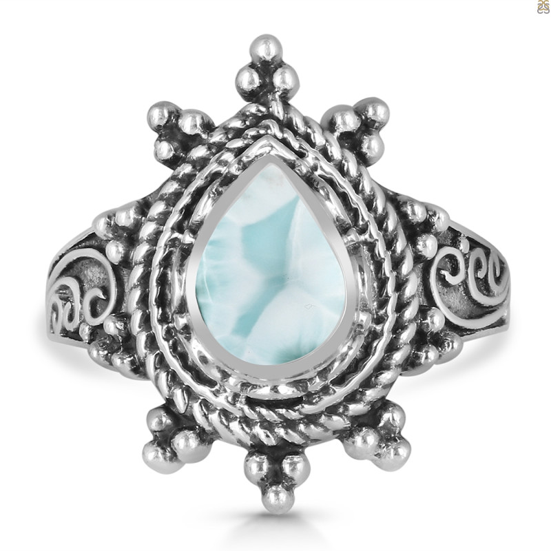 Close Out Larimar Ring LAR-CO-RDR-924.