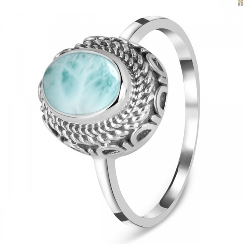 Close Out Larimar Ring