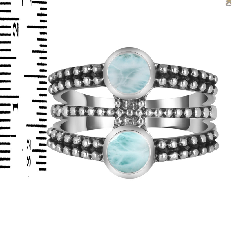 Close Out Larimar Ring LAR-CO-RDR-977.