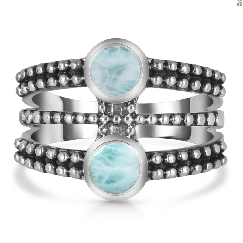Close Out Larimar Ring LAR-CO-RDR-977.