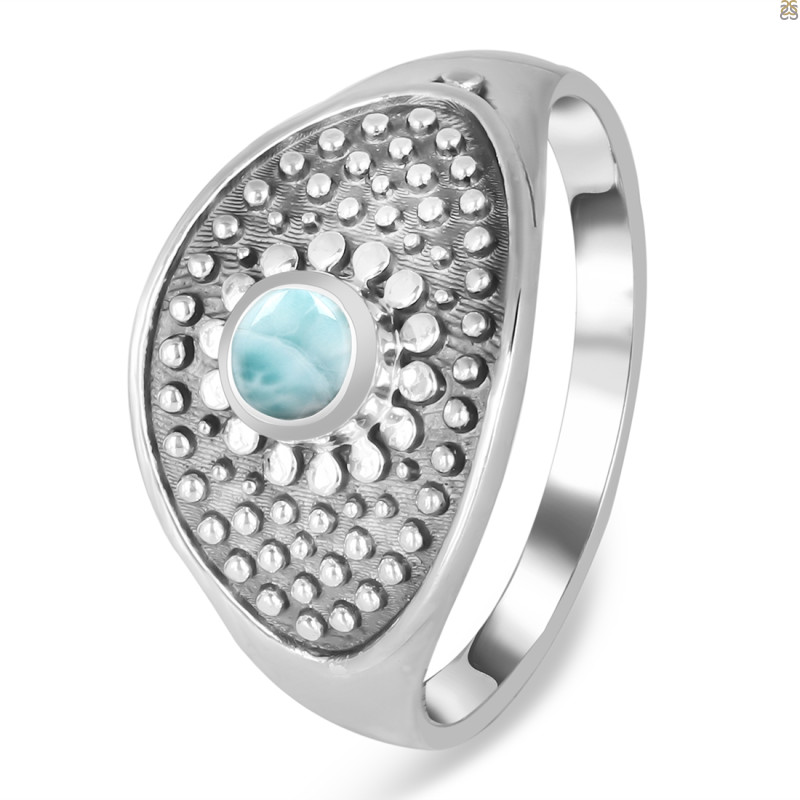 Close Out Larimar Ring