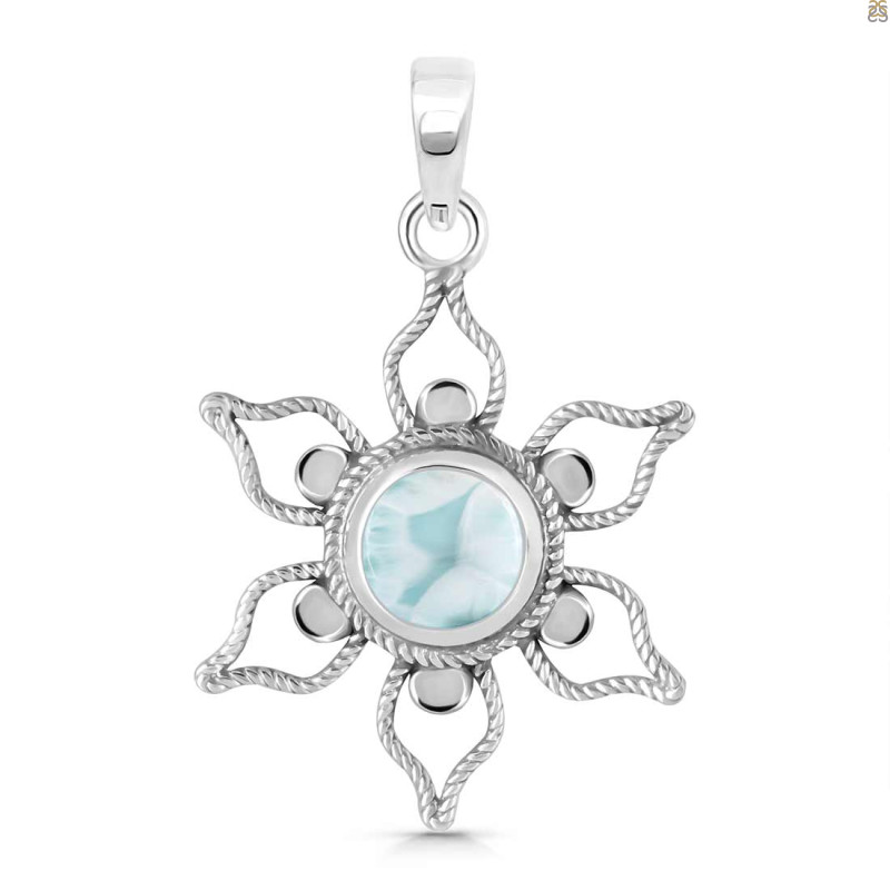 Close Out Larimar Pendant LAR-CO-RDP-78.