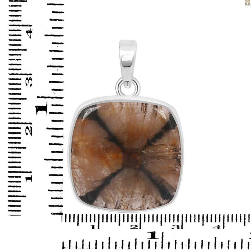 Chiastolite Pendant-SP CSL-1-26
