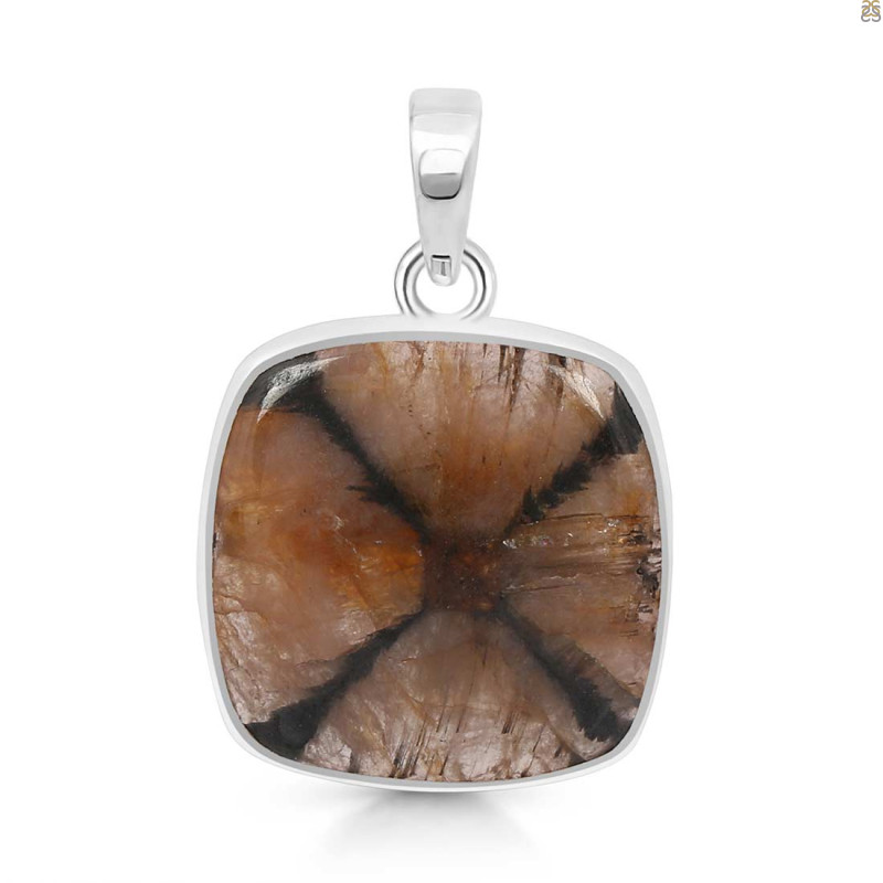 Chiastolite Pendant-SP CSL-1-26