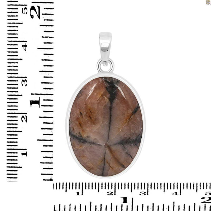 Chiastolite Pendant-SP CSL-1-27