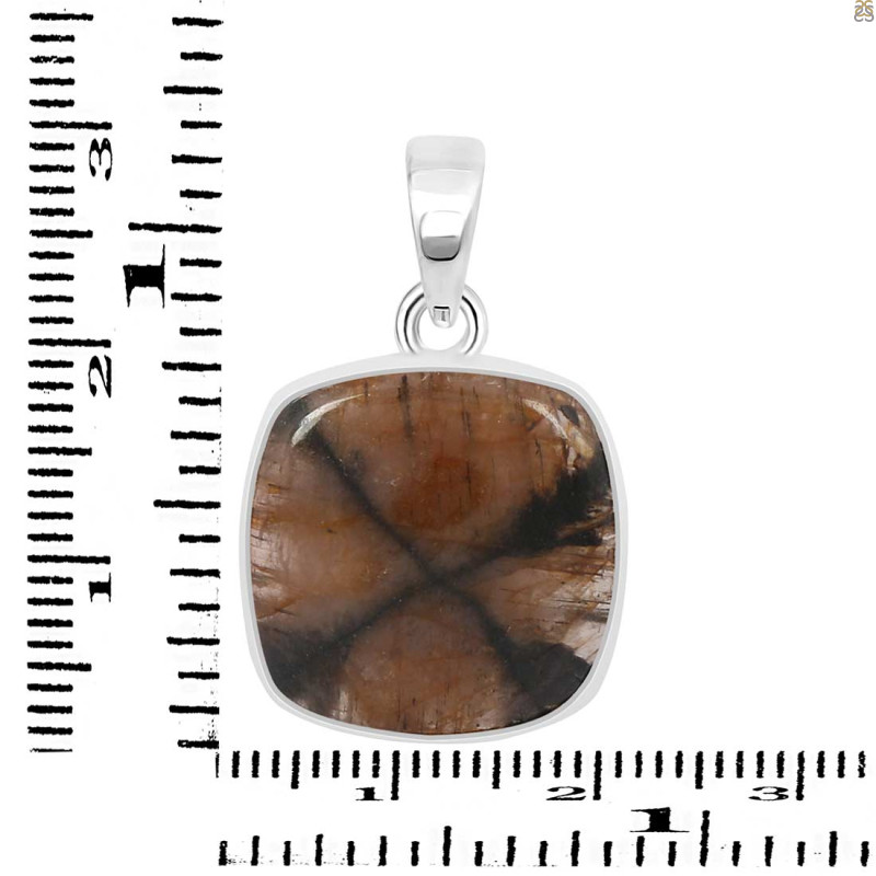 Chiastolite Pendant-SP CSL-1-36