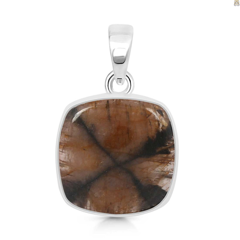 Chiastolite Pendant-SP CSL-1-36