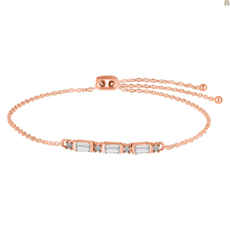 Crystal & White Topaz Bracelet