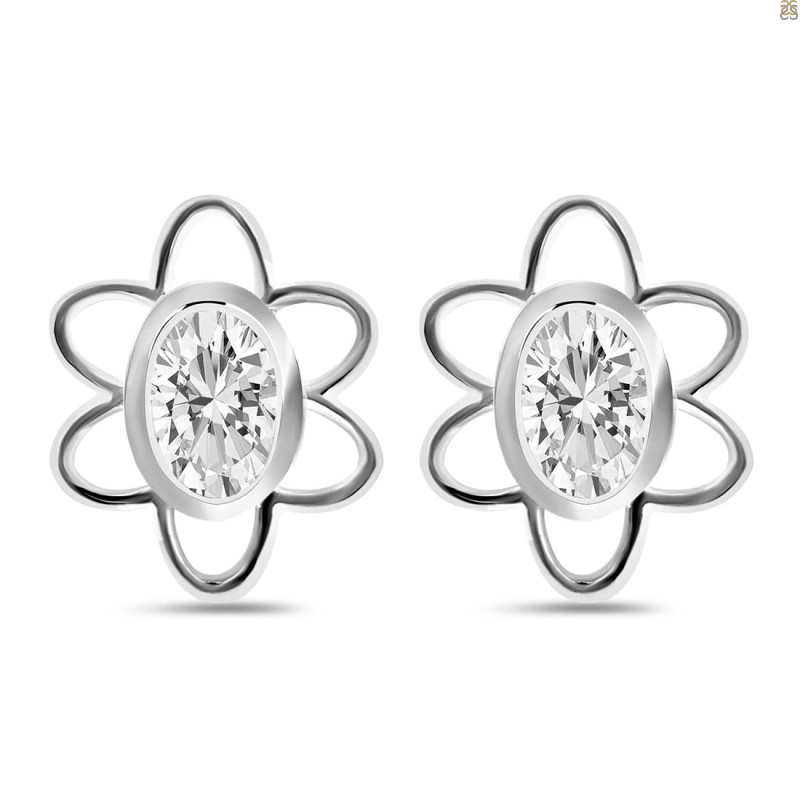 Crystal Stud Earring CST-RDE-12.