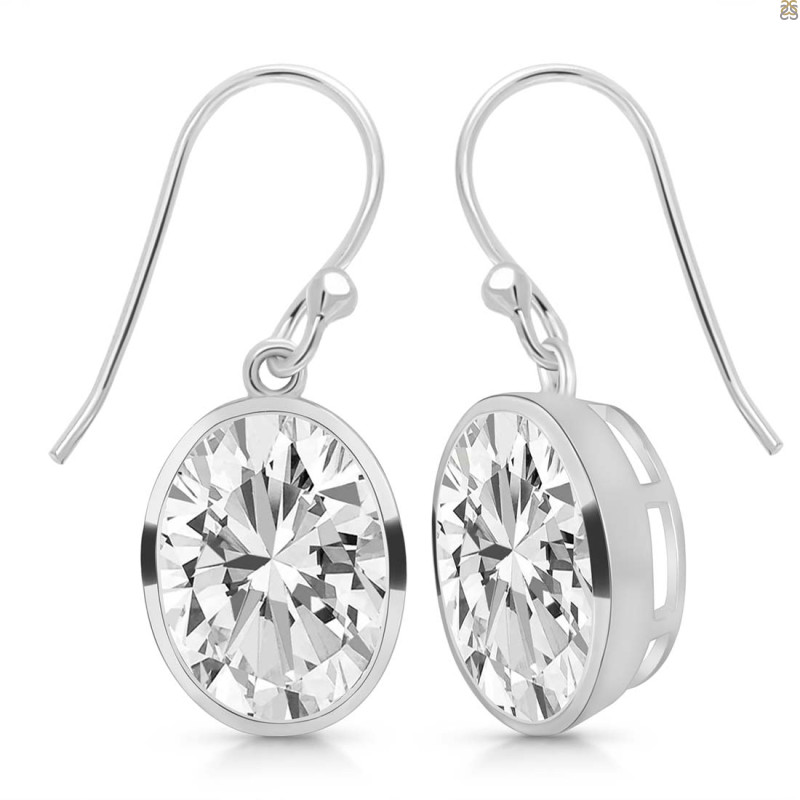 Crystal Quartz Earring