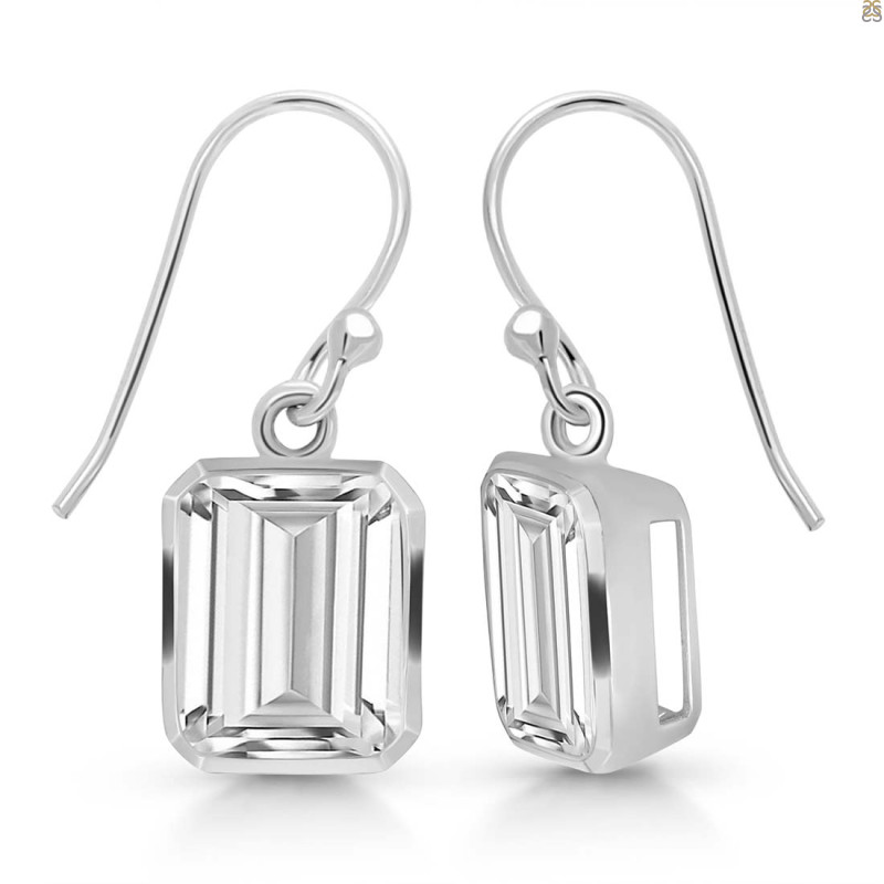 Crystal Quartz Earring