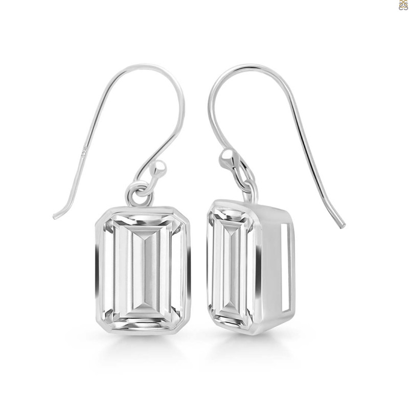 Crystal Quartz Earring
