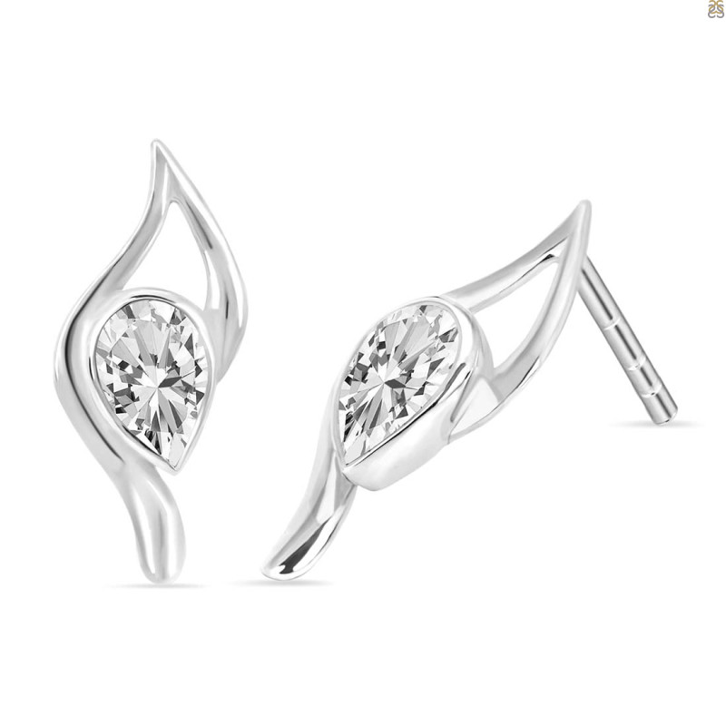 Crystal Stud Earring