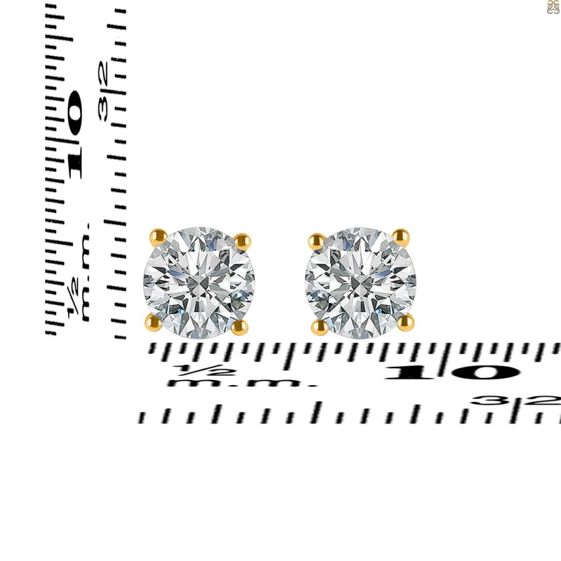Crystal Stud Earring CST-RDE-1349.