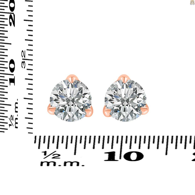 Crystal Stud Earring CST-RDE-1569.