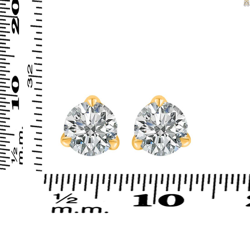 Crystal Stud Earring CST-RDE-1569.
