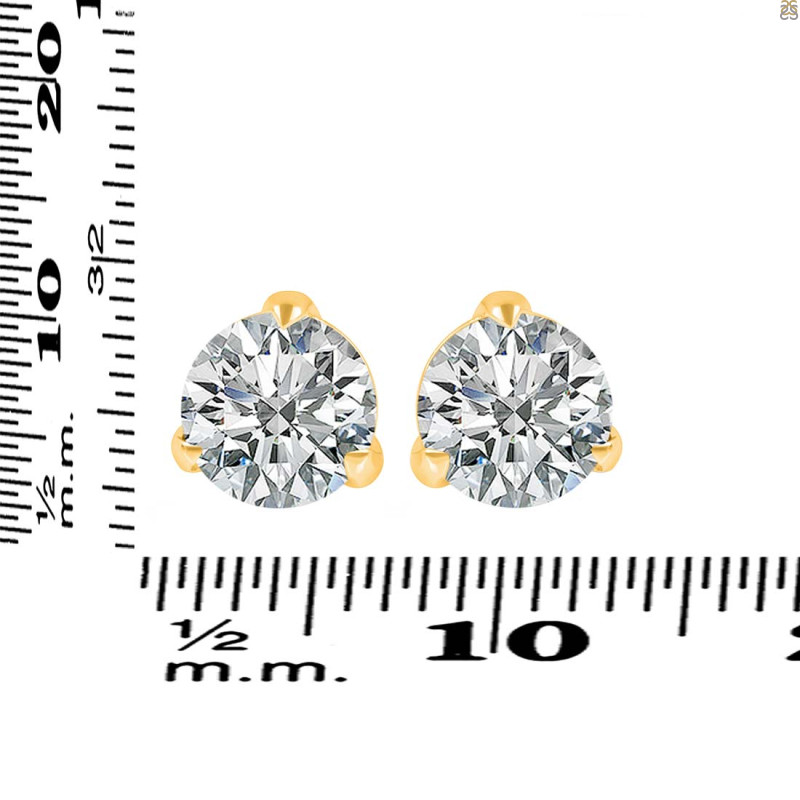 Crystal Stud Earring CST-RDE-1570.