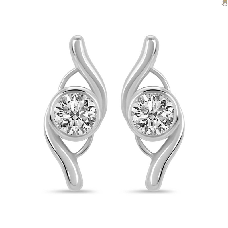 Crystal Stud Earring CST-RDE-2.