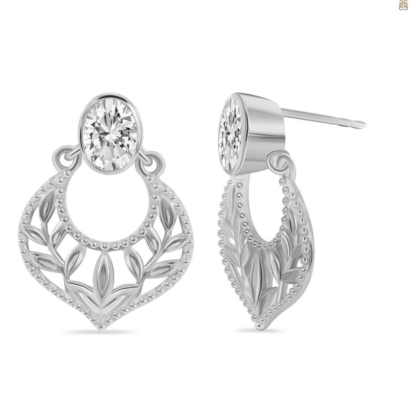 Crystal Stud Earring