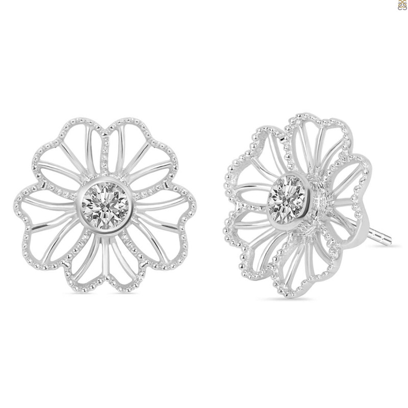 Crystal Stud Earring