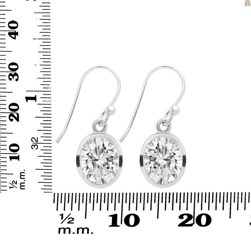 Crystal Quartz Earring CST-RDE-708.