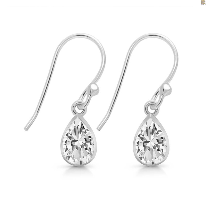 Crystal Quartz Earring CST-RDE-995.