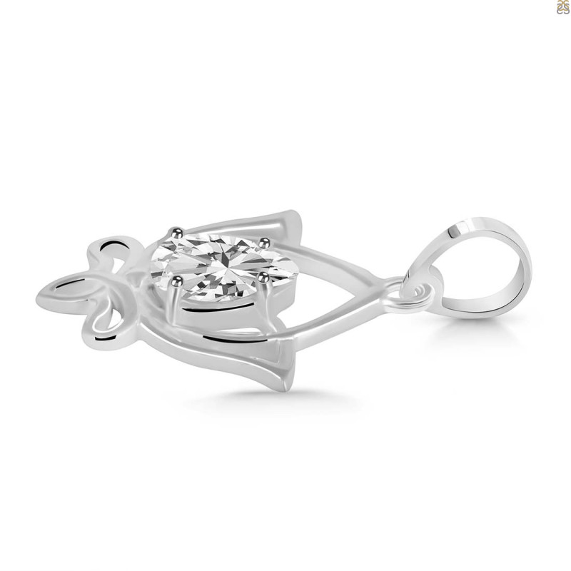 Crystal Lotus Pendant CST-RDEP-877.