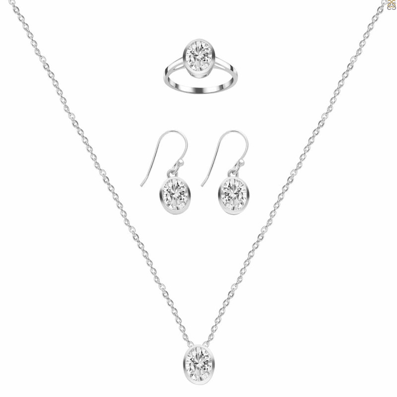  Crystal Jewelry Set